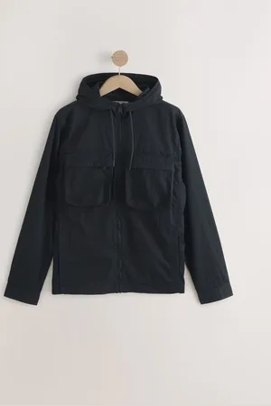 Next Bluff Pocket Shacket with Hood