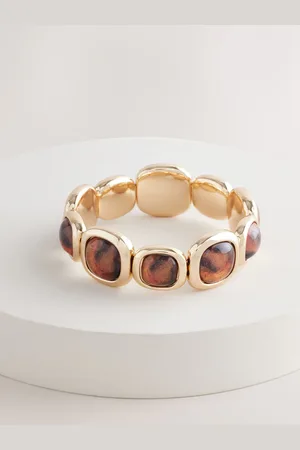 Next Tone Resin Stretch Bracelet