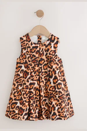 Next Animal Print Sleeveless Bubble Hem Dress (3mths-8yrs)