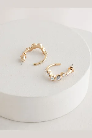 Next Sparkle Hoop Earrings