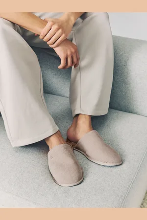 Next Textured Mule Slippers