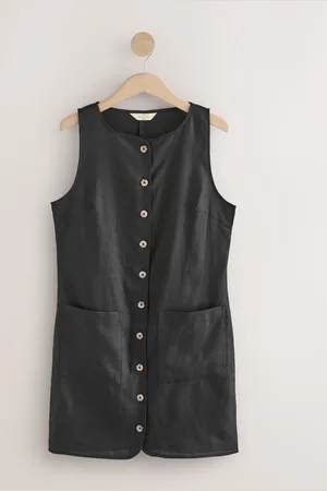 Next 100% Linen Shift Dress