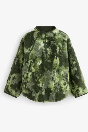 Next Camo Active Teddy Borg Fleece Jacket