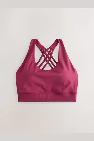 Next Burgundy Red Active Cross Back Bra