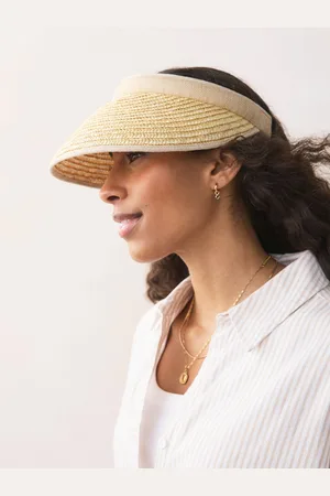 Next Natural Straw Visor Hat