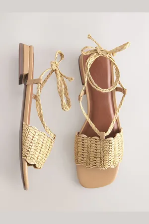 Next Forever Comfort Woven Strappy Flat Sandals
