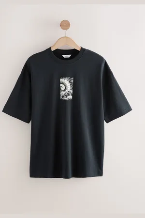 Next Japanese Surf Graphic Print T-Shirt
