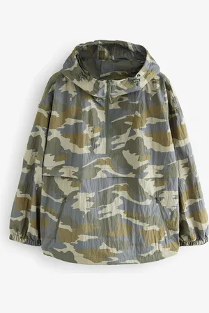 Next Camo Overhead Rain Jacket