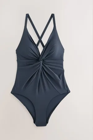 Next Print Twist Front Tummy Control Swimsuit