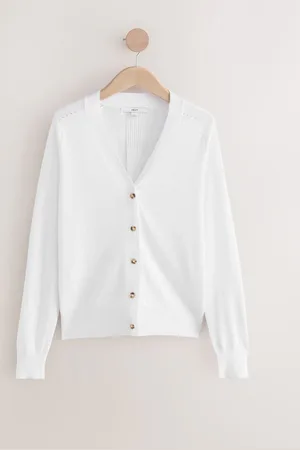 Next Soft Touch Button Up Knitted Cardigan