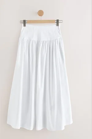 Next Drop Waist Midi Skirt