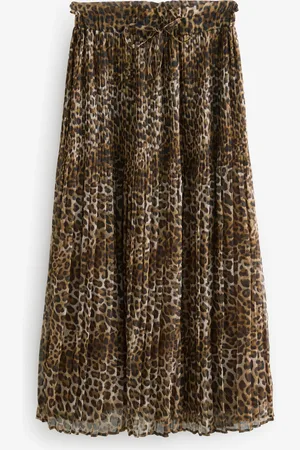 Next Animal Print Printed Midi Skirt