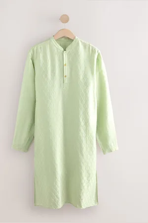 Next Printed Long Sleeve Kurta