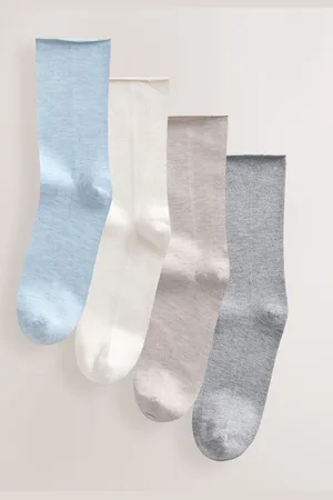 Next Viscose From Bamboo Ankle Socks 4 Pack
