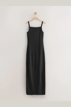 Next Strappy Maxi Length Ribbed Dress