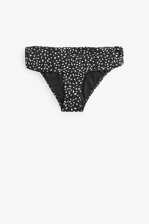 Next /Cream Spot Roll Top Bikini Bottoms