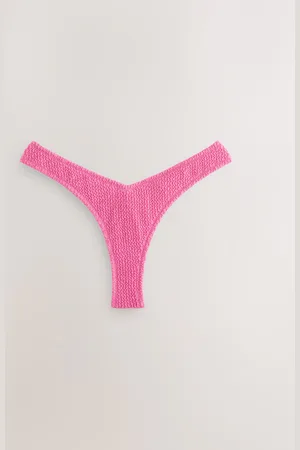 Next Crinkle Tanga Bikini Bottoms