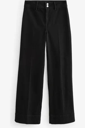 Next Double Button Wide leg Jeans