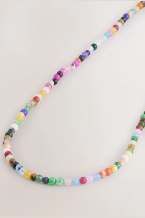 Next Multi Coloured Beaded Necklace