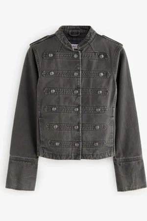 Next Washed 100% Cotton Military Jacket