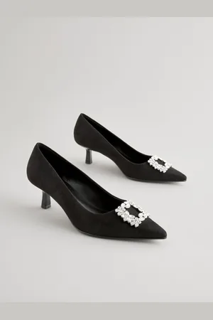 Next Forever Comfort Jewel Kitten Heels