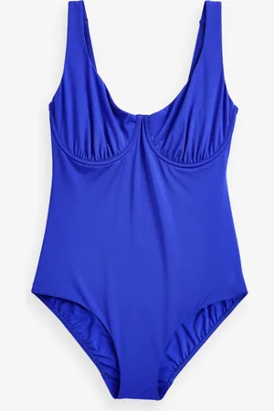 Next Cobalt Tummy Control DD+ Wired Swimsuit
