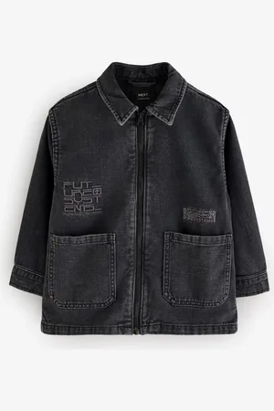 Next 100% Cotton Denim Overshirt (3-16yrs)