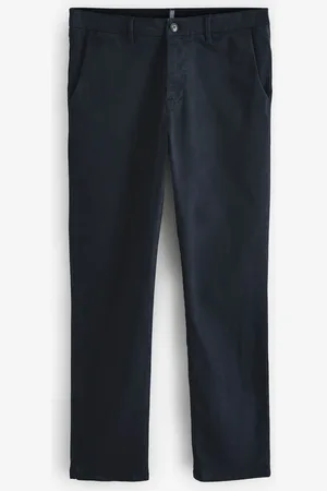 Next Blue Slim Fit Premium Soft Touch Chino Trousers