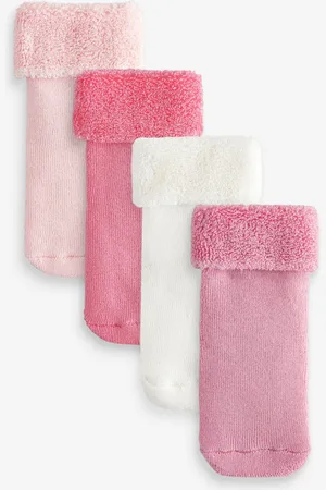 Next Light Towelling Character Socks 4 Pack (0mths-2yrs)
