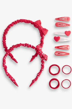 Next Red Back to School Hair Set