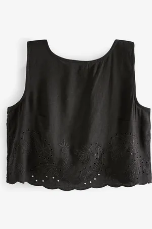 Next Coord Embroidered Sleeveless Top