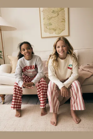 Next Red Copenhagen Woven Stripe Pyjamas 2 Pack (3-16yrs)