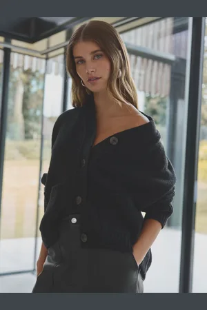 Next Wool Blend Yak Soft Touch Front Pocket Knitted Cardigan