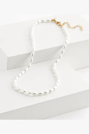 Next Pearl Effect Short Necklace