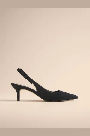 Next Leather Tabitha Simmons x Dela Slingback Point Heels