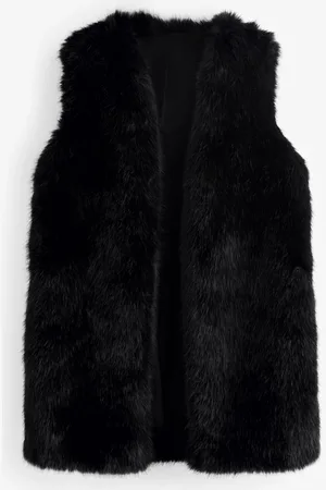 Next Longline Faux Fur Gilet