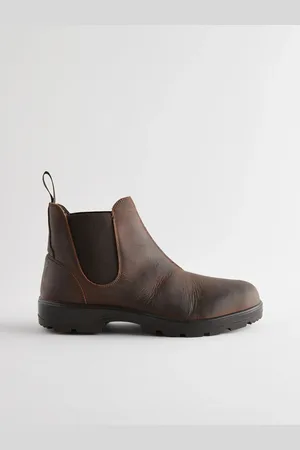 Next Waterproof Leather Chelsea Boots