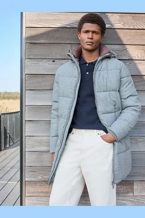 Next Signature Wool Blend Shower Resistant Nova Fides Puffer Coat