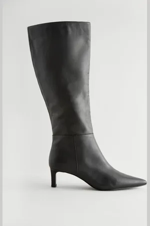 Next Leather Forever Comfort Knee High Skinny Heeled Boots