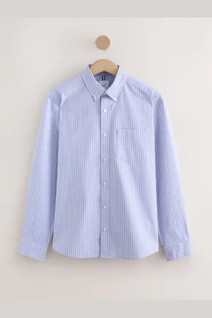 Next 100% Cotton Striped Long Sleeve Shirt