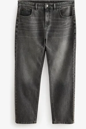 Next Mid Straight Fit Vintage Wash Denim Jeans