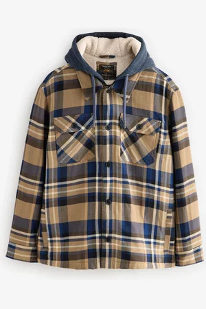 Next Check Hooded Borg Lined Shacket