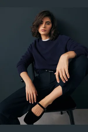 Next Premium 100% Lambswool Crew Neck Jumper