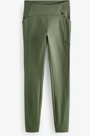 Next Khaki Elements Fleece Lined Leggings