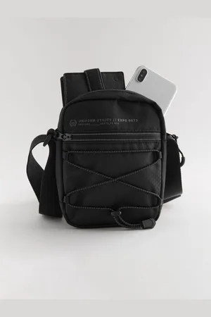 Next Nylon Bungee Cord Cross-Body Bag