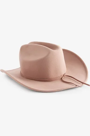 Next Taupe Felt Western Hat