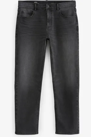 Next Washed Straight Fit Straight Fit Essential Stretch Jeans