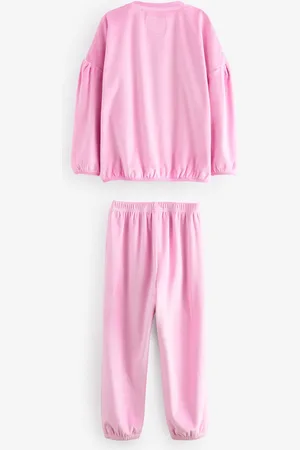 Next Red/ Cosy Fleece Pyjamas (9mths-16yrs)