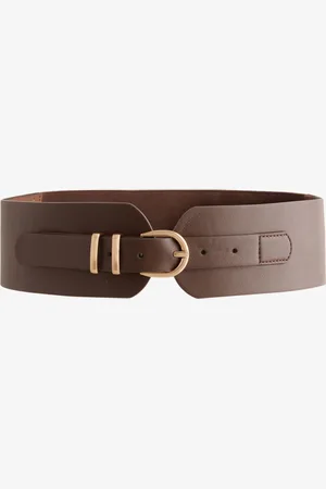 Next Chocolate PU Corset Belt