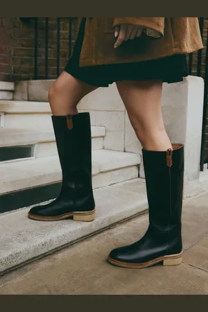 Next Forever Comfort Knee Leather High Rider Boots